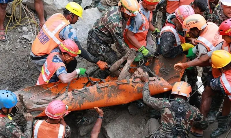Chinese National Rescued After 10 Days Trapped in Nepal Tunnel